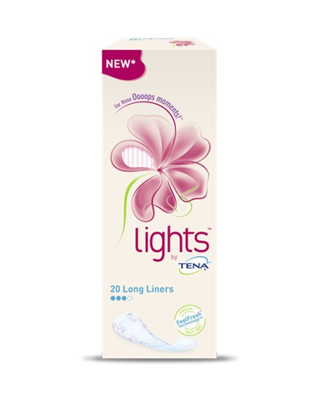 Salvaslip Per Incontinenza Piccole Perdite Lights By Tena Long 20 Pezzi