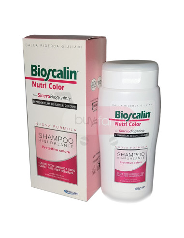 Bioscalin Nutri Color - Shampoo Rinforzante con Sincrobiogenina da 200ml