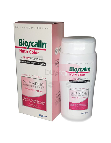 Bioscalin Nutri Color - Shampoo Rinforzante con Sincrobiogenina da 200ml