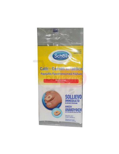 Scholl - Protezione in Lattice per Calli da 9 Cerotti