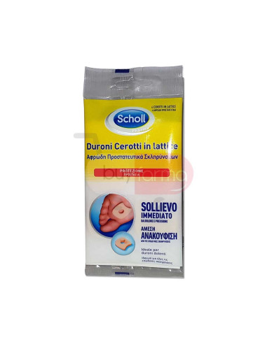 Scholl - Protezione in Lattice per Duroni da 4 Cerotti