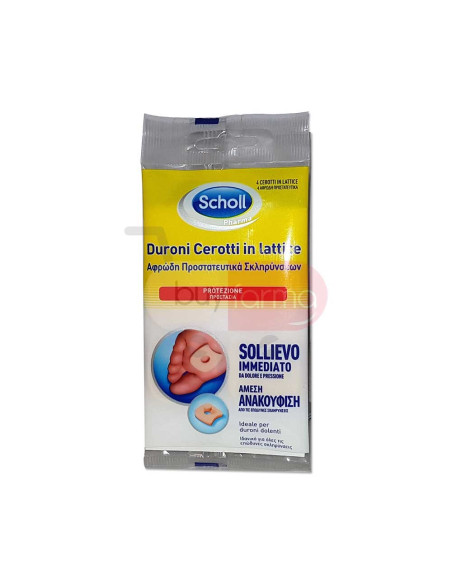 Scholl - Protezione in Lattice per Duroni da 4 Cerotti