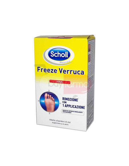 Scholl - Freeze Verruca Rimozione con 1 Applicazione da 80ml