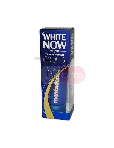 Mentadent White Now Instant + Triple Power Gold - Dentifricio da 75ml