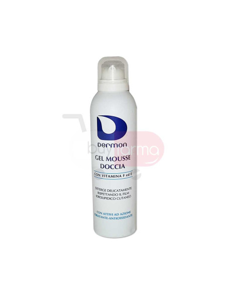 Dermon - Gel Mousse Doccia Vitamina F ed E da 200ml