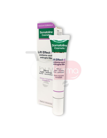 Somatoline Lift Effect 4D - Contorno Occhi Antirughe Filler da 15ml