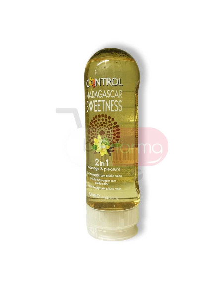 Control Madagascar Sweetness 2 in 1 - Gel Massaggio Idratante da 200ml