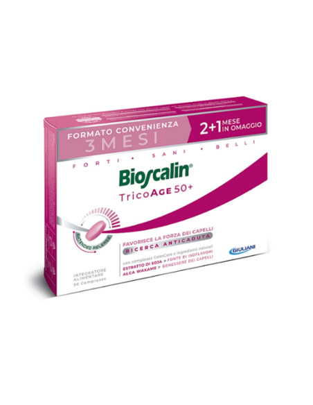 Bioscalin TricoAge 50+ - Integratore Alimentare da 90 Compresse