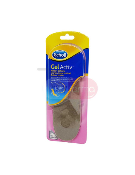 Scholl Gel Active Scarpe Chiuse e Stivali - Solette Donna Misura 35 - 40,5