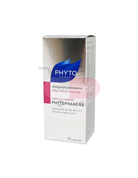 Phyto Phytophanere - Integratore Capelli e Unghie da 90 Capsule