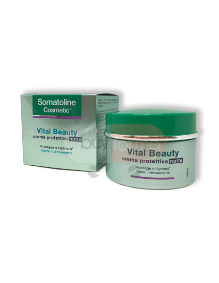 Somatoline Cosmetic Vital Beauty - Crema Protettiva Notte da 50ml