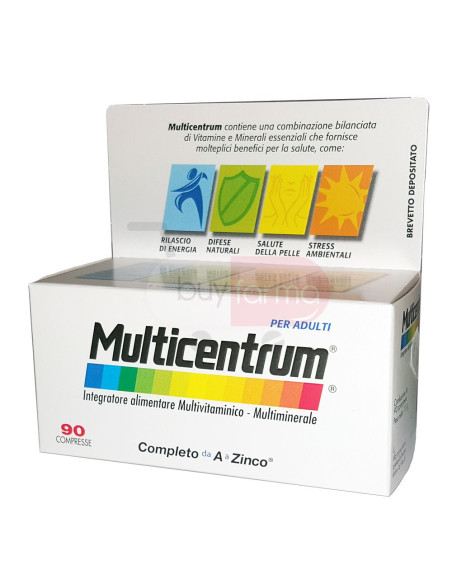Multicentrum - 90 Compresse Integratore Multivitaminico Multiminerale