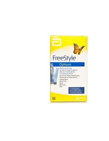 Strisce Misurazione Glicemia Freestyle Optium Test Strips 25pezzi