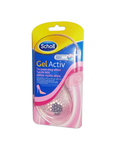 Scholl Gel Active Scarpe Tacchi Alti - Solette Comfort Donna Misura 35 - 40,5