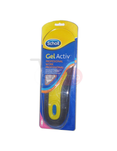 Scholl Gel Activ Professional - Solette Donna per il Lavoro Misura 35,5 - 40,5