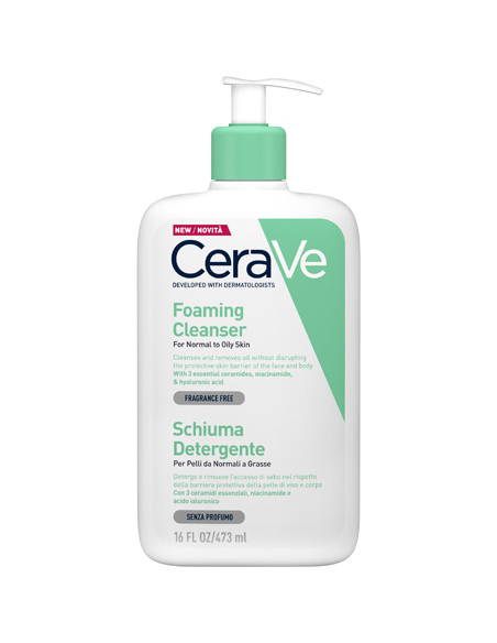 Cerave Schiuma Detergente Viso 473 Ml