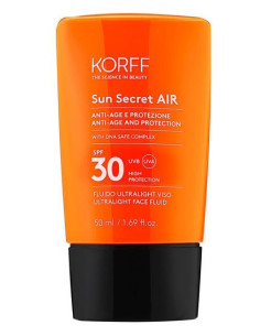 Korff Sun Secret Air Fluido Viso Spf30 50 Ml