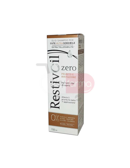 Restivoil Zero Prurito e Irritazione - Olio Shampoo per Cute UltraSensibile da 150ml