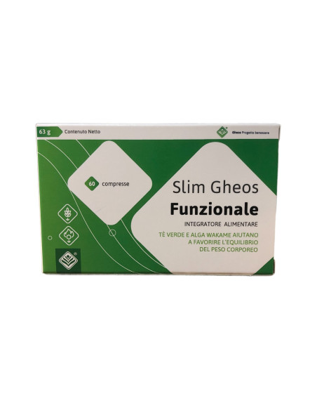 Slim Gheos Funzionale - Integratore Alimentare da 60 Compresse