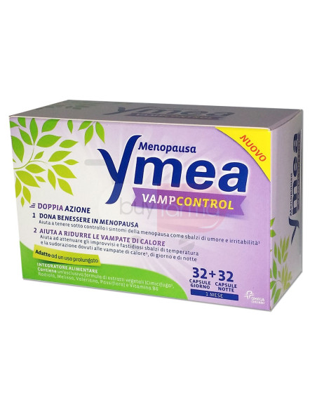 Ymea Vamp Control 32+32 - Integratore per Disturbi della Menopausa da 64 Cpr