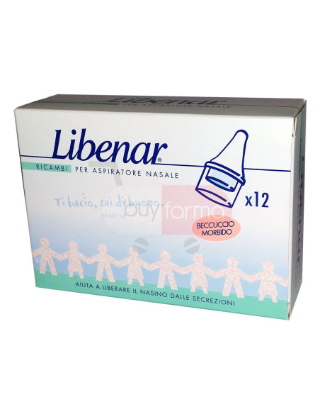 Libenar - 12 Ricambi per Aspiratore Nasale per Neonati