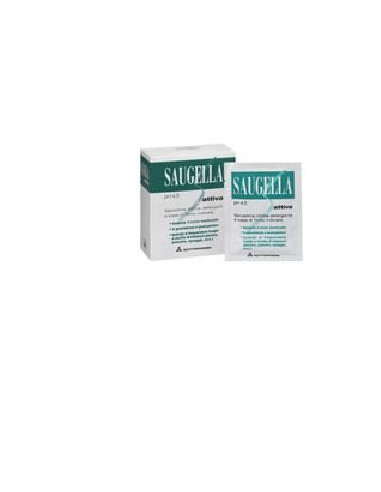 SAUGELLA ATTIVA SALVIETTINE DETERGENTI 10 BUSTINE
