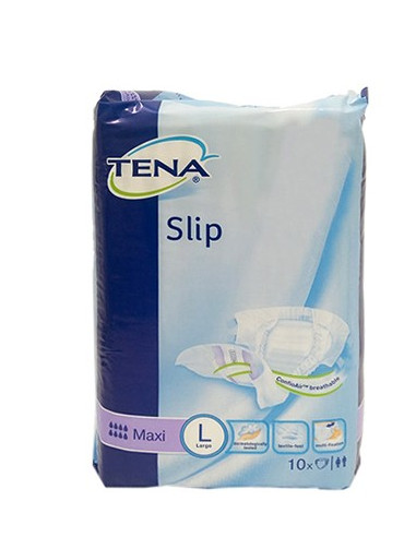 PANNOLONE PER INCONTINENZA A MUTANDINA TENA SLIP MAXI L 10 P EZZI