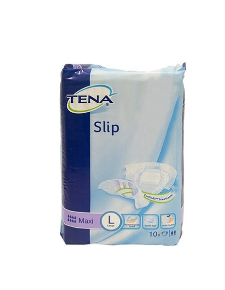 PANNOLONE PER INCONTINENZA A MUTANDINA TENA SLIP MAXI L 10 P EZZI