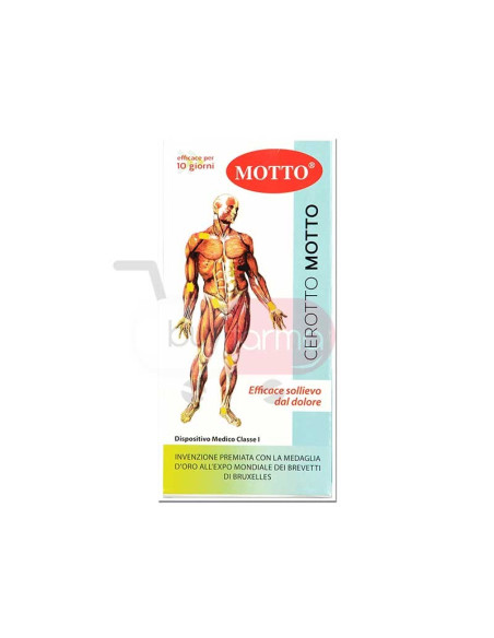 Cerotto Motto - Dolori Muscolari, Articolari e Contratture 2 Cerotti