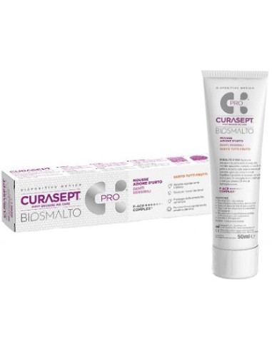 Curasept Biosmalto Mousse Denti Sensibili 50 Ml