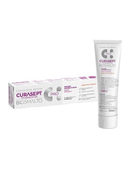 Curasept Biosmalto Mousse Denti Sensibili 50 Ml