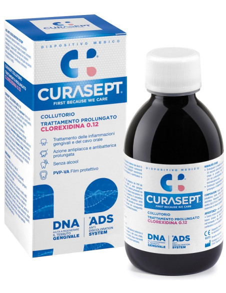 Curasept Collutorio 0,12 Ads + Dna 200 Ml