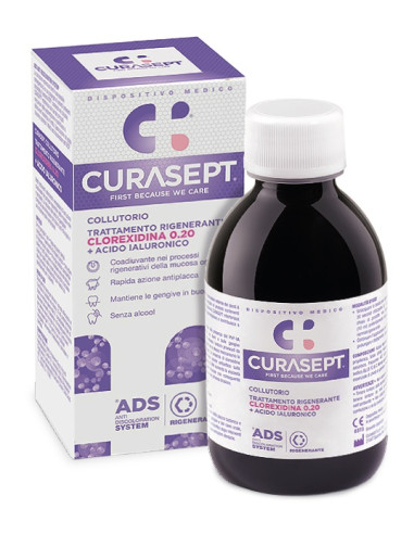 Curasept Collutorio Ads Dna Trattamento Rigenerante 200 Ml