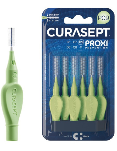 Curasept Proxi P09 Verde Chiaro/light 6 Pezzi