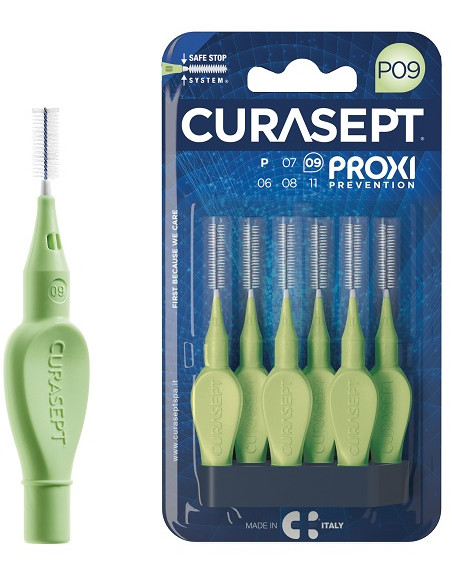 Curasept Proxi P09 Verde Chiaro/light 6 Pezzi