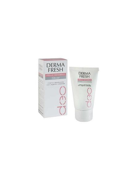 Dermafresh Pelle Sensibile Silver - Deodorante Crema da 40ml