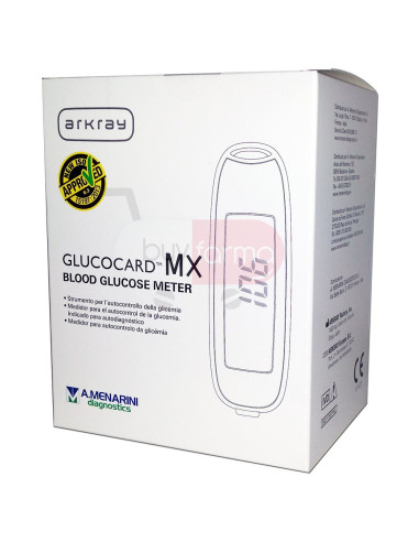 Menarini Glucocard MX - Kit Completo per il Test della Glicemia