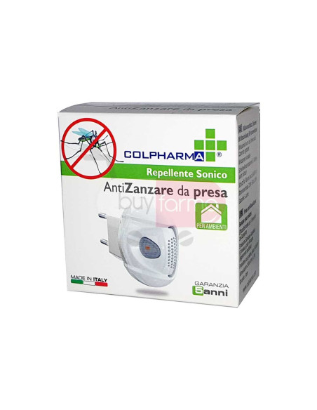 Colpharma RadarHealth - Antizanzare da Presa ad Ultrasuoni