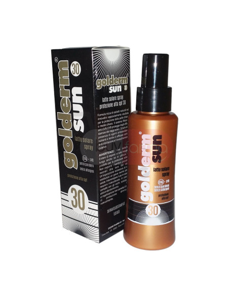GoldermSun - Latte Solare Spray SPF 30 da 100ml