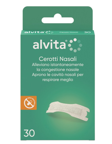 Cerotto Nasale Alvita 30 Pezzi