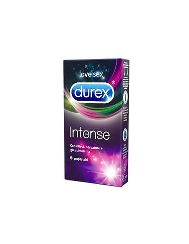 Durex Intense Orgasmic Condom 6 Pezzi