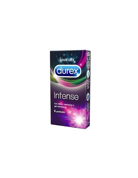 Durex Intense Orgasmic Condom 6 Pezzi
