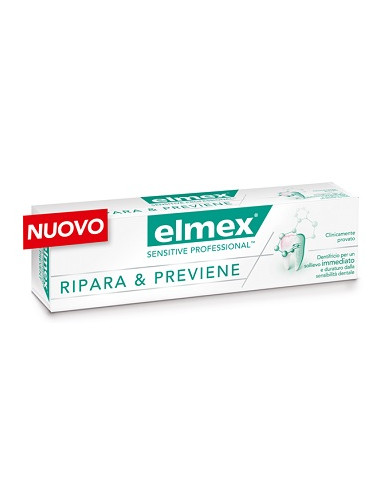 Dentifricio Elmex Sensitive Ripara & Previene 75 Ml