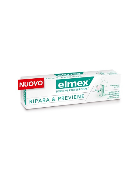 Dentifricio Elmex Sensitive Ripara & Previene 75 Ml