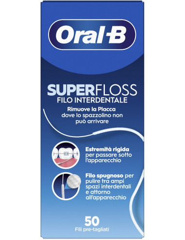 Oralb Man Filo Superfloss New