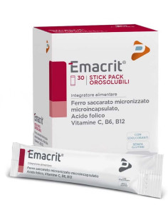 Emacrit Orosolubile 30 Stick Pack