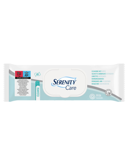 Serenity Care Salviette Umidificate Detergenti 63 Pezzi