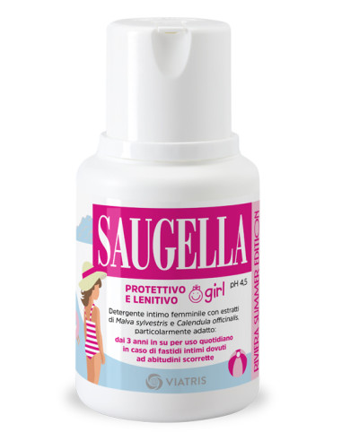 Saugella Girl Protettivo E Lenitivo Detergente Intimo 100 Ml