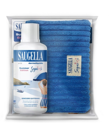 Saugella Seguimi Bundle Dermoliquido 500 Ml + Gadget Pochette