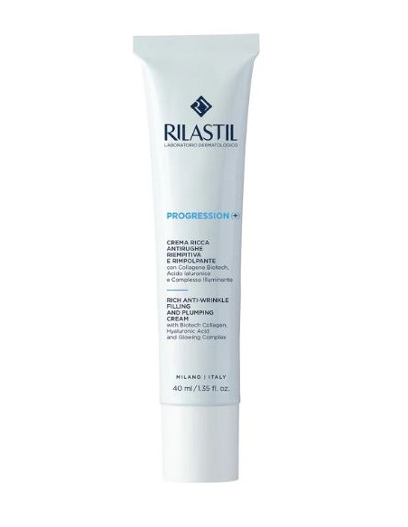 Rilastil Progression Crema Ricca Antirughe 40 Ml